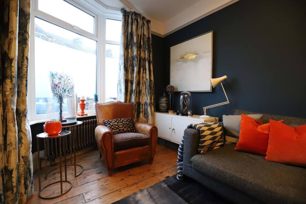 Вілла Stylish Townhouse 15 Mins To Laines & Seafront Brighton Екстер'єр фото